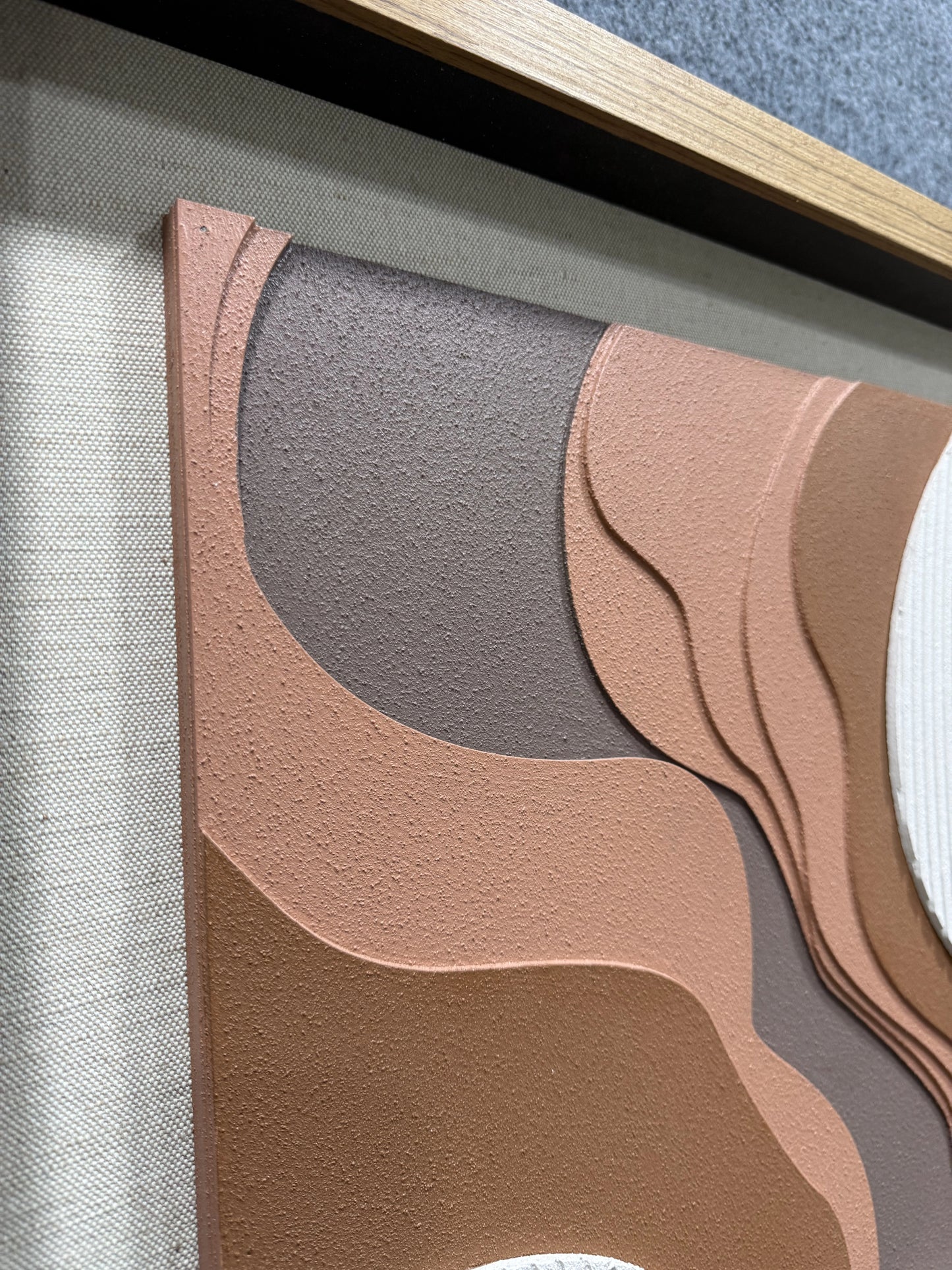 Chromatic Acrylic Abstract Wall Art - Vertical Design