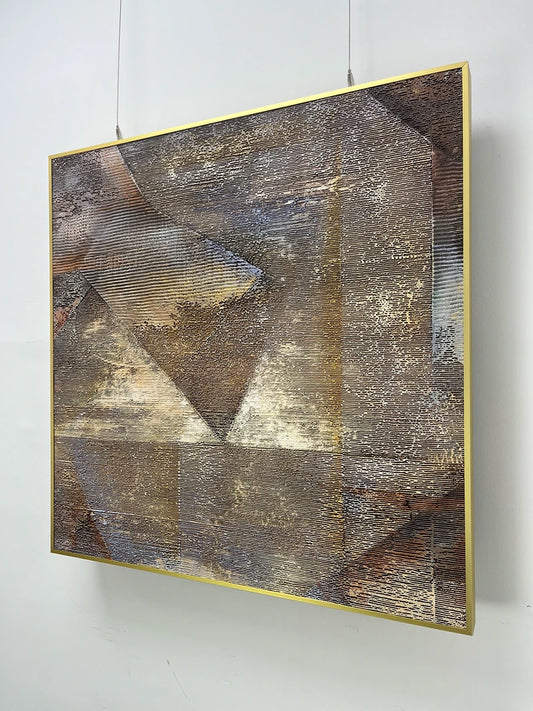 Statement Modern Decorative Wall Art - Square Design