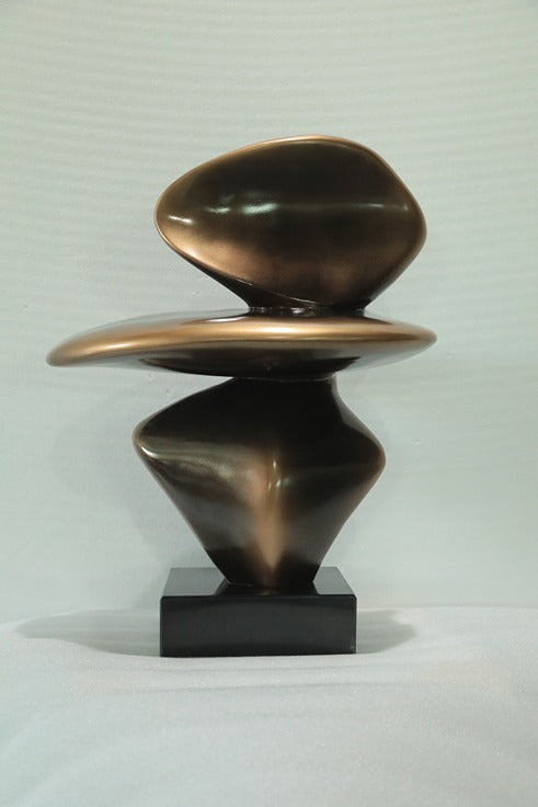 Balanced Stones Resin Sculpture artistic sculpture by Artsmiley