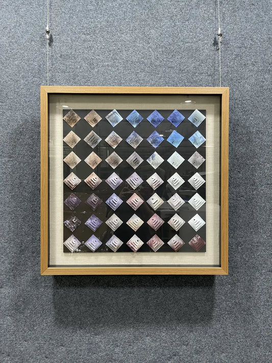 Nordic Acrylic Abstract Wall Art Square Design | Art Smiley Decor UAE