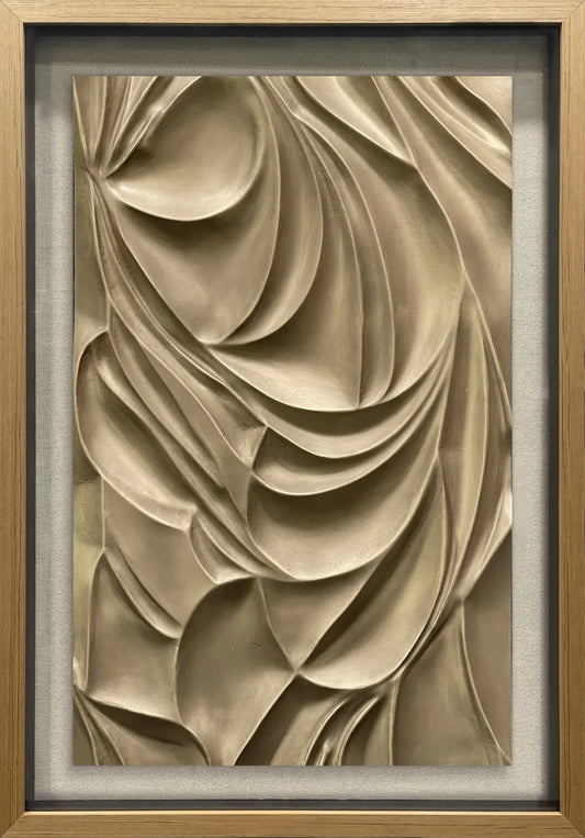 Hazy Acrylic Abstract Wall Art Vertical Design | Art Smiley Decor UAE