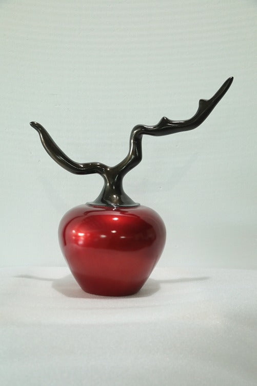 Apple Branch Resin Sculpture artistic sculpture by Artsmiley