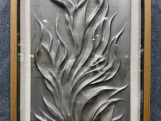 Storm Acrylic Abstract Wall Art Vertical Design | Art Smiley Decor UAE