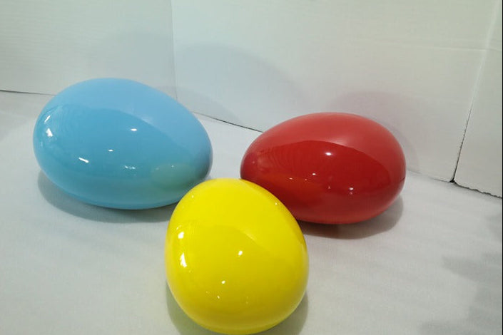 Egg Seat Fiberglass Sculpture artistic sculpture by Artsmiley