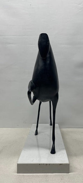 Horse Metal Sculpture artistic sculpture by Artsmiley
