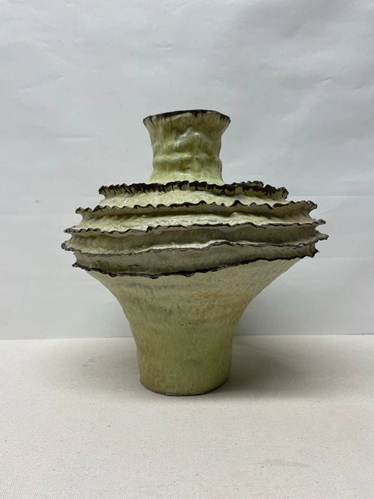 Pagoda Layer Ceramic Vessel