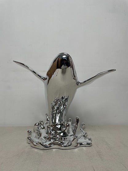 Bird Splash Resin Sculpture artistic sculpture by Artsmiley