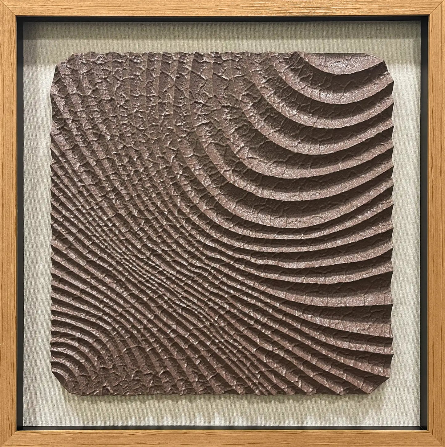 Sunlit Acrylic Abstract Wall Art Square Design | Art Smiley Decor UAE