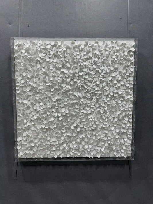 Cascade Paper Art Contemporary Wall Decor Square Design | Art Smiley Decor UAE