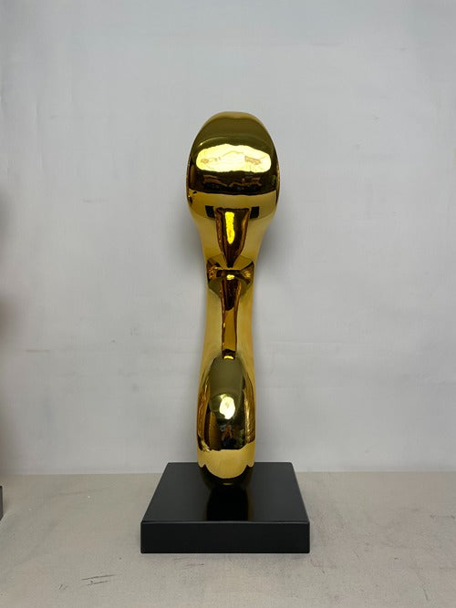 Spiral Ribbon Resin Sculpture artistic sculpture by Artsmiley