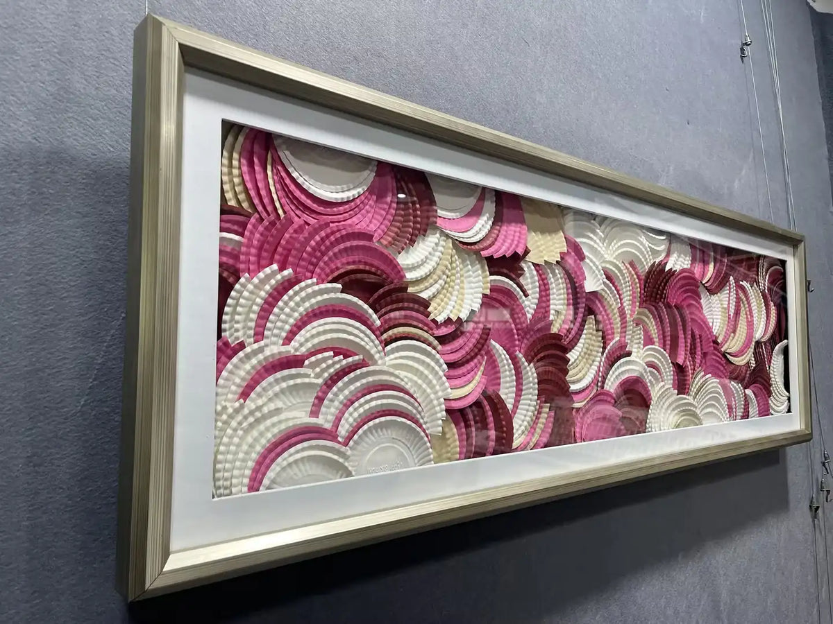 Paper Art Contemporary Wall Decor Landscape Design | Art Smiley Decor UAE