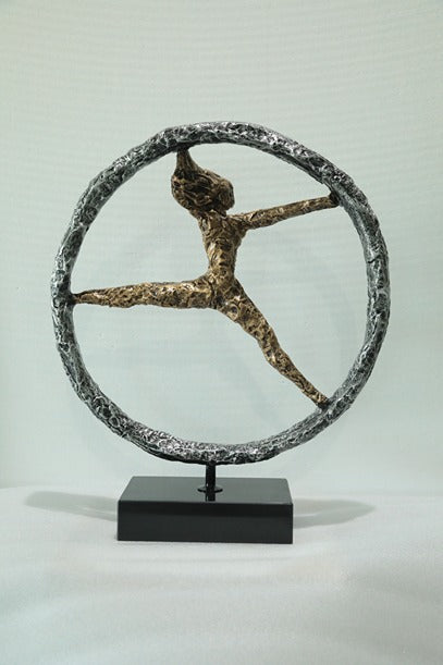 Balance Orbit Resin Sculpture artistic sculpture by Artsmiley
