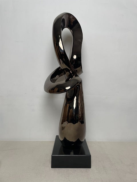 Twist Knot Resin Sculpture artistic sculpture by Artsmiley