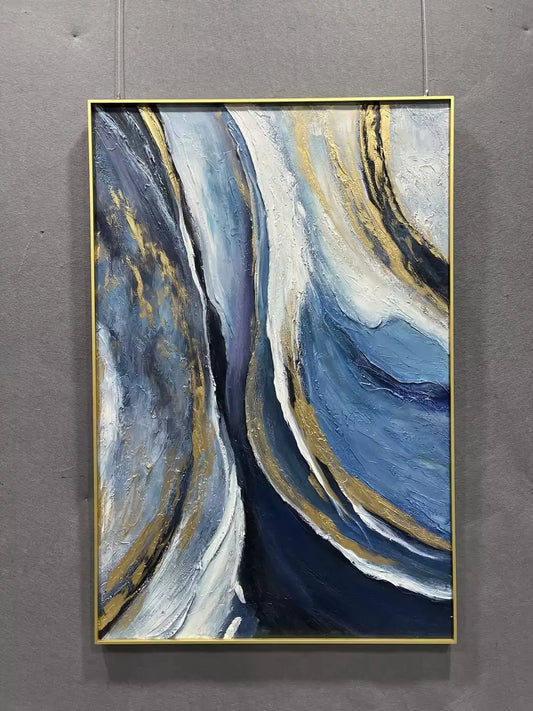 Architectural Modern Decorative Wall Art Vertical Design | Art Smiley Decor UAE