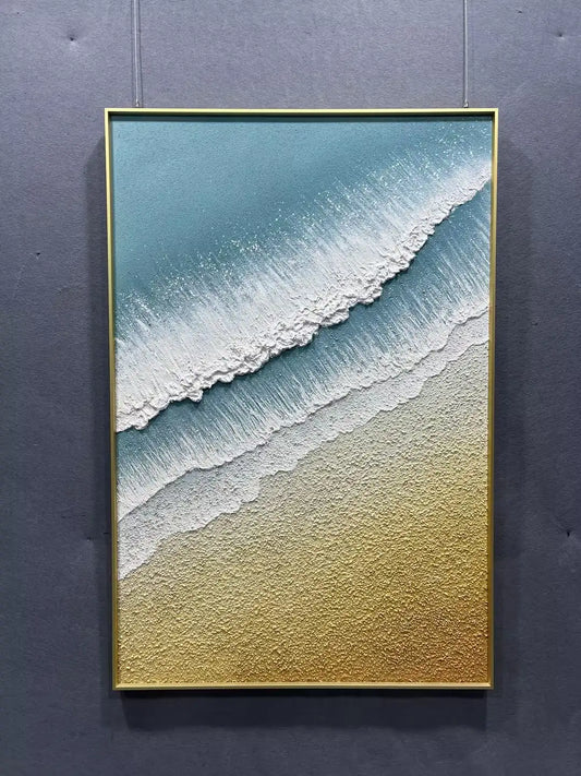 Metro Modern Decorative Wall Art Vertical Design | Art Smiley Decor UAE