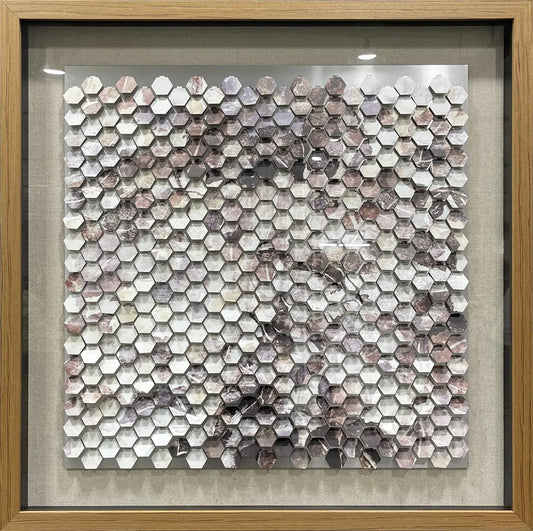 Misty Acrylic Abstract Wall Art Square Design | Art Smiley Decor UAE