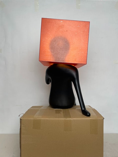 Seated Woman Composite Sculpture artistic sculpture by Artsmiley