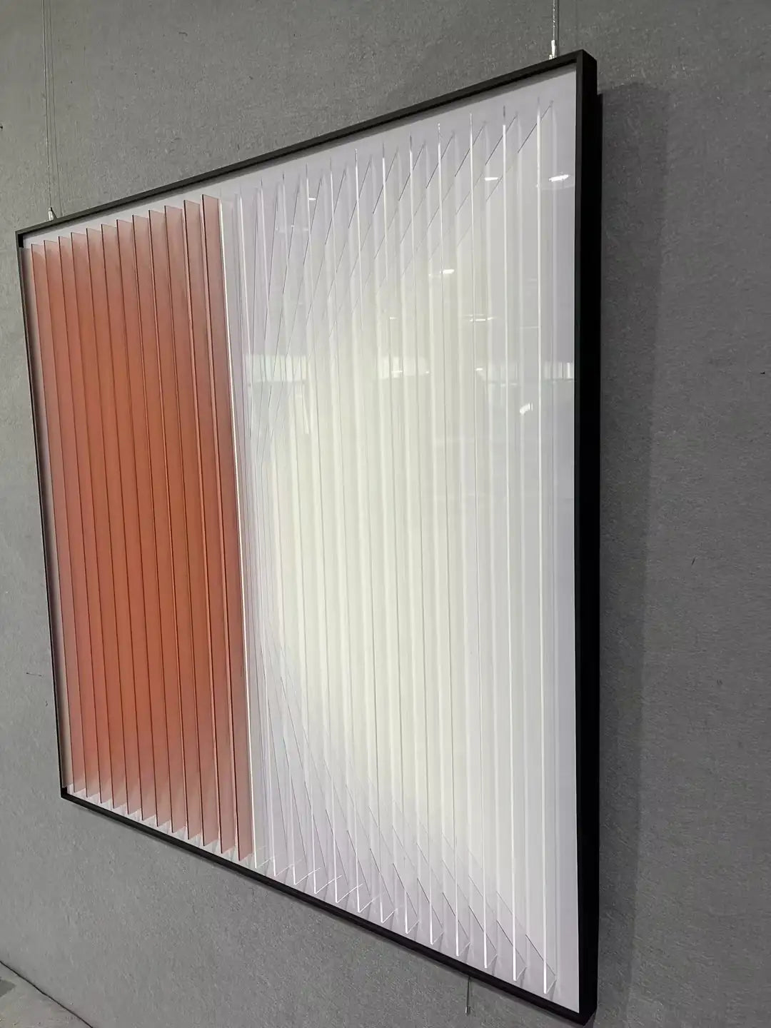 Hazy Acrylic Abstract Wall Art Square Design | Art Smiley Decor UAE