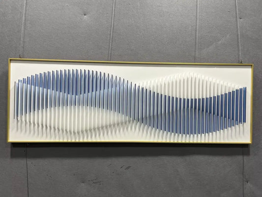Crimson Acrylic Abstract Wall Art Landscape Design | Art Smiley Decor UAE