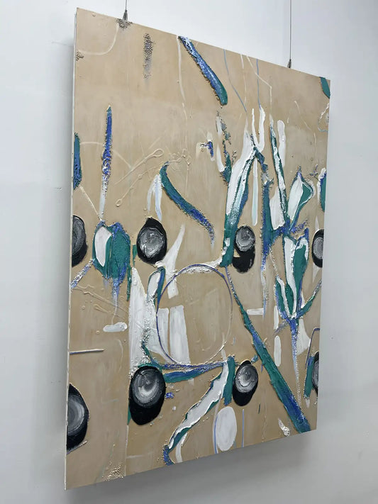 Curated Modern Decorative Wall Art Vertical Design | Art Smiley Decor UAE