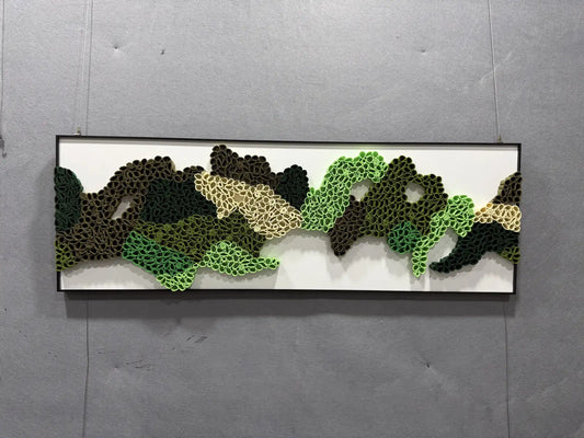 Sand Acrylic Abstract Wall Art Landscape Design | Art Smiley Decor UAE
