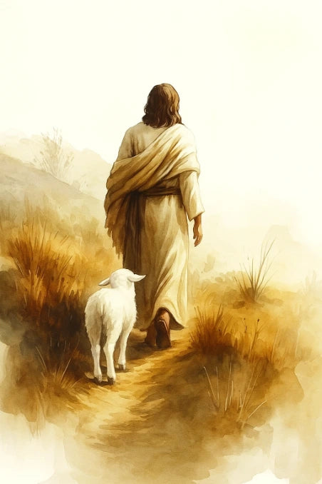 Jesus With Lamb