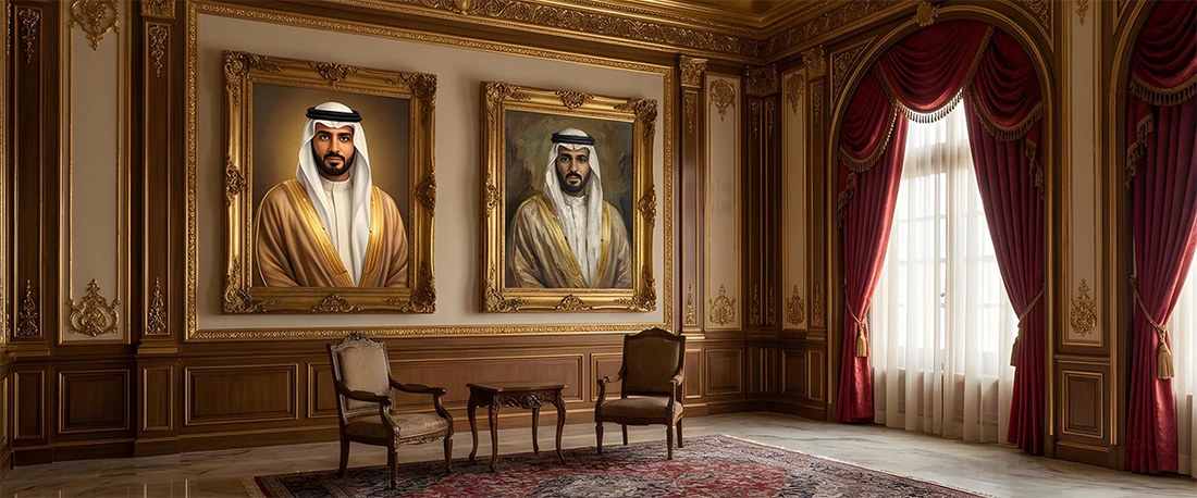 Digital vs. Hand-Painted Royal Portraits: Choosing the Best Fit for Your Space