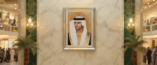 Dubai Guidelines for Displaying Sheikh Mohammed & Crown Prince Hamdan’s Portraits in Public & Workspaces