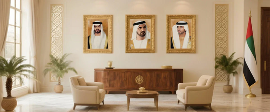The Cultural Significance of Displaying Royal Portraits in UAE Offices and Institutions