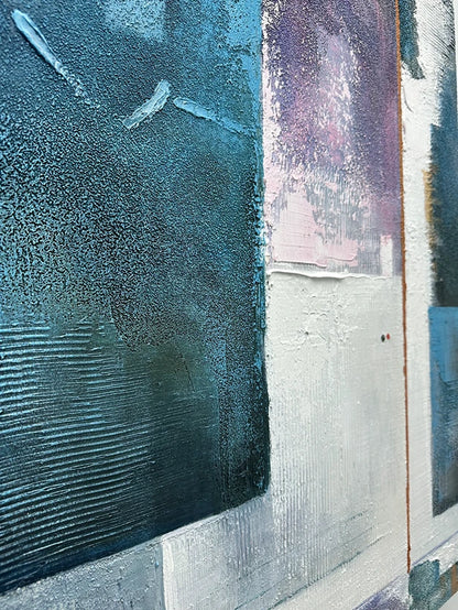 Gloss Modern Decorative Wall Art - Vertical Design