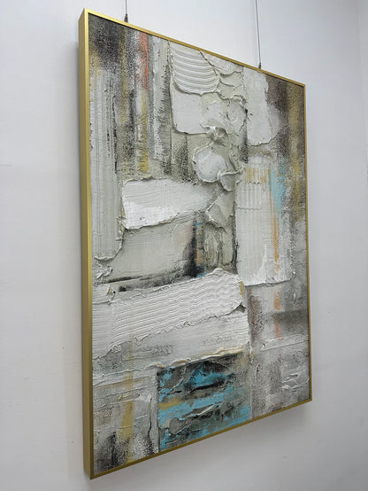 Linear Modern Decorative Wall Art - Vertical Design