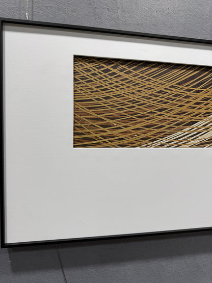 Expressive Hand-Painted Abstract Wall Art - Landscape Design