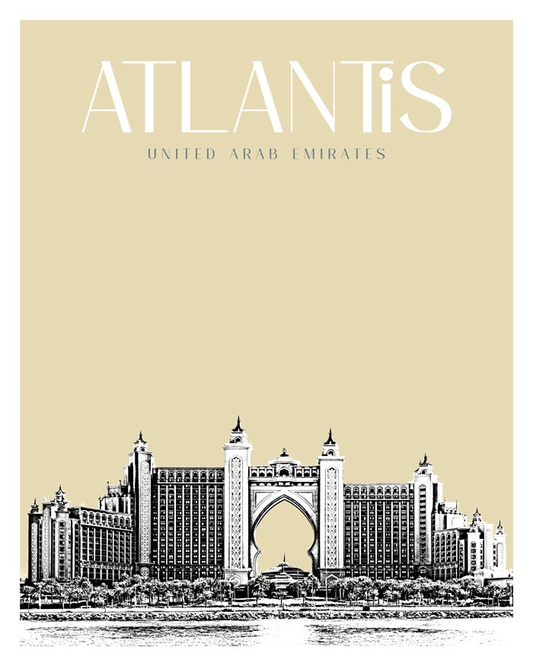 Atlantis Retro Pop Art