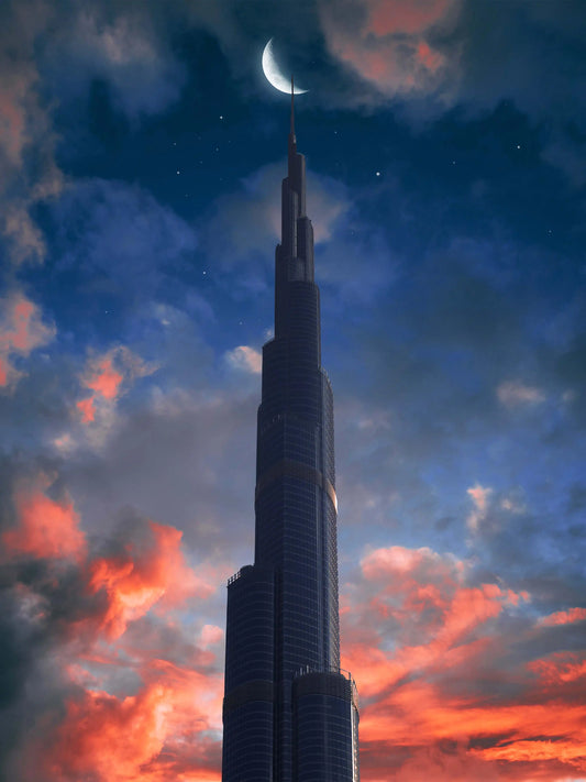 Burj Khalifa At Night 3