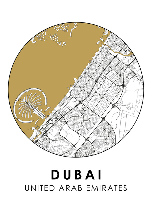 دائرة مخطط خريطة الإمارات العربية المتحدة