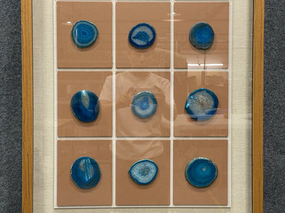 Earthy Acrylic Abstract Wall Art - Vertical Design