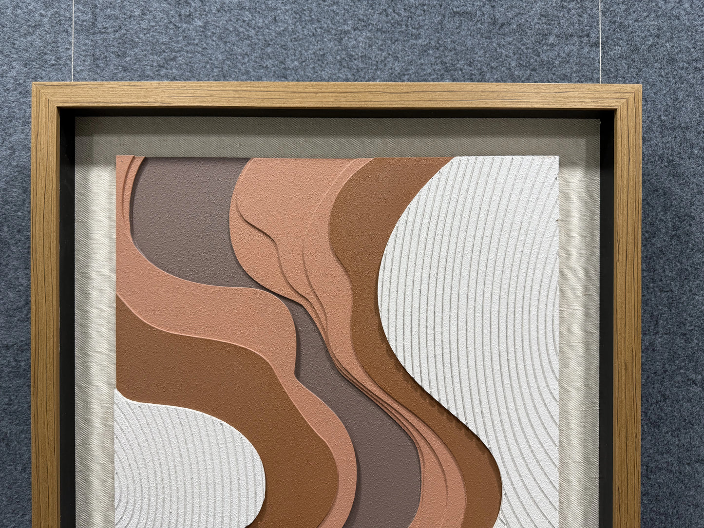 Chromatic Acrylic Abstract Wall Art - Vertical Design
