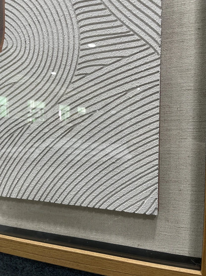 Oceanic Acrylic Abstract Wall Art - Vertical Design