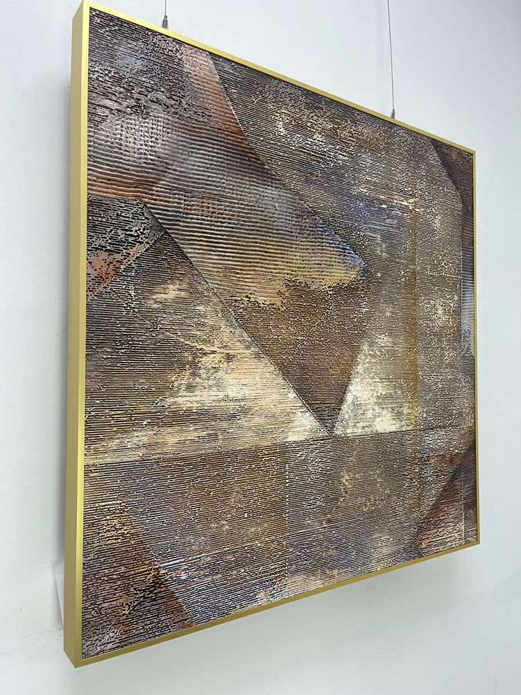 Statement Modern Decorative Wall Art - Square Design