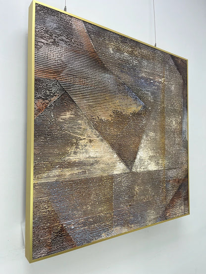 Statement Modern Decorative Wall Art - Square Design
