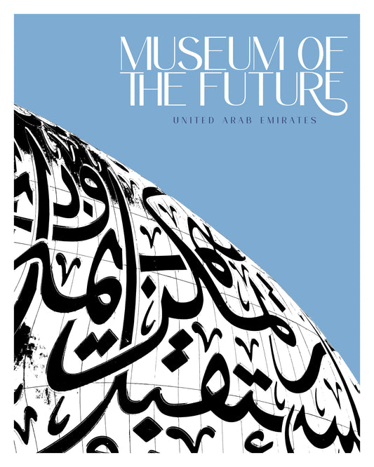 Museum Of The Future Retro Art - Landscape