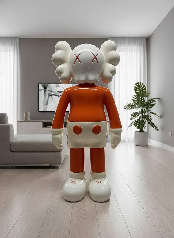 Street Art Character Fiberglass Sculpture