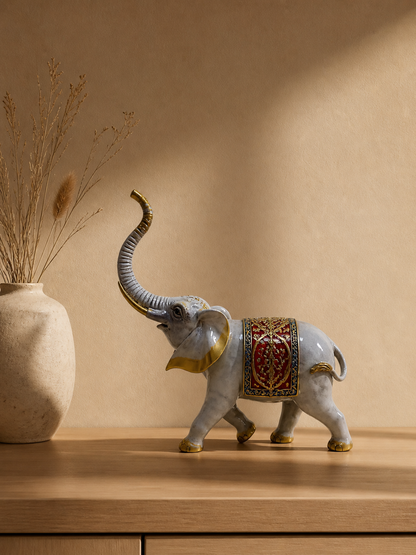 Elephant Bronze Sculpture
