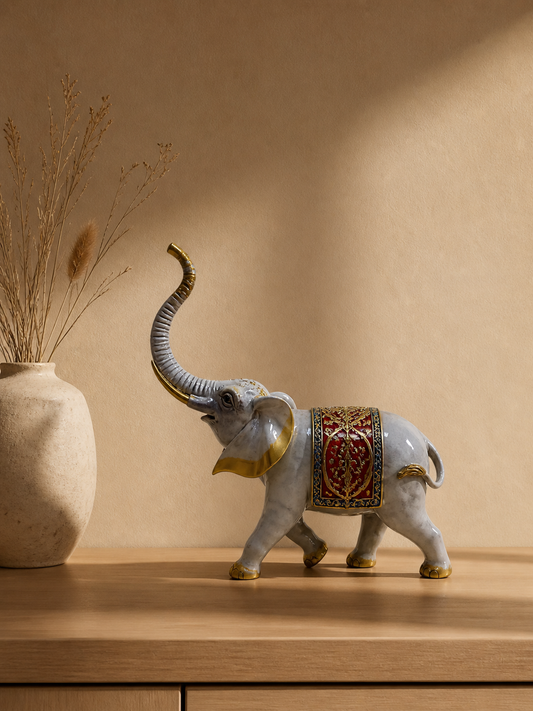 Elephant Bronze Sculpture