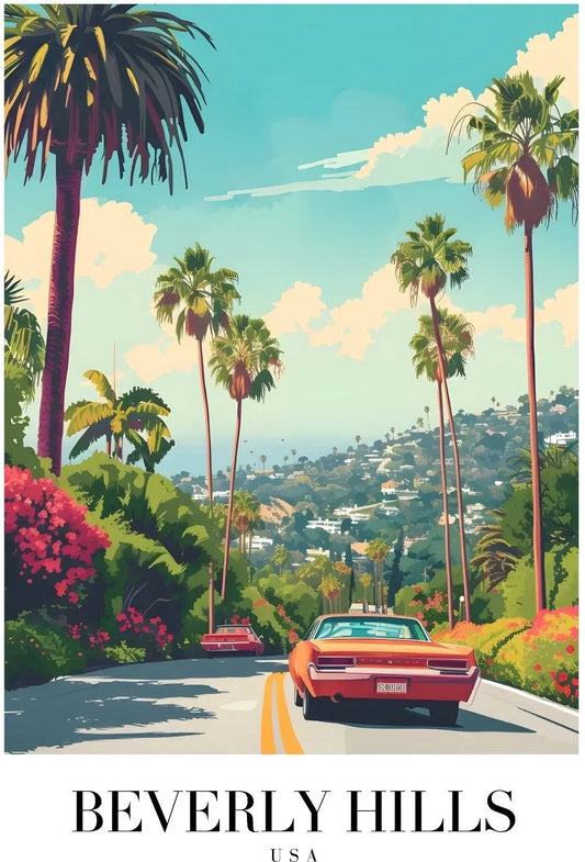 صورة أنيقة لبيفرلي هيلز الولايات المتحدة الأمريكية