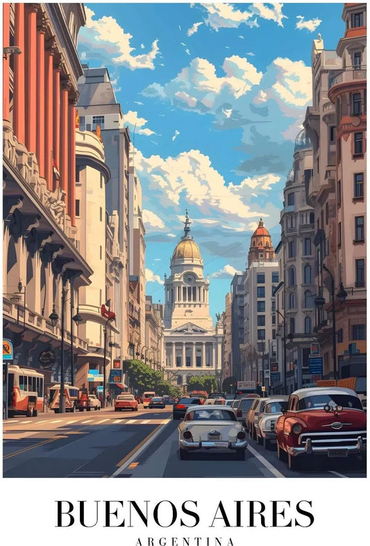 Elegant Portrait of Buenos Aires Argentina
