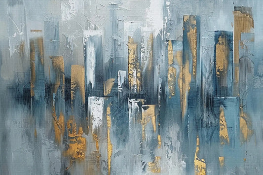 Cityscape Golden Blur