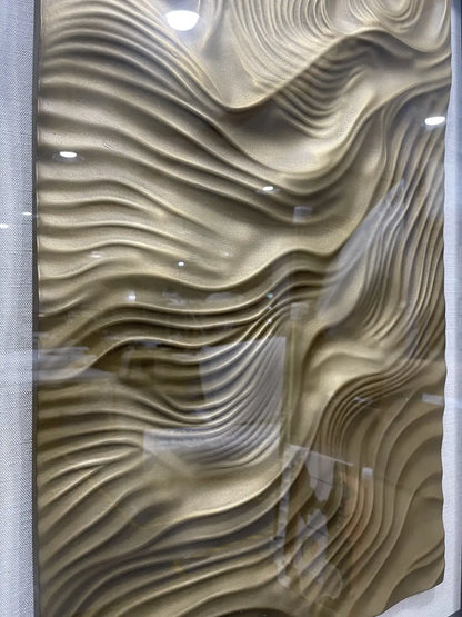 Opaque Acrylic Abstract Wall Art Vertical Design | Art Smiley Decor UAE