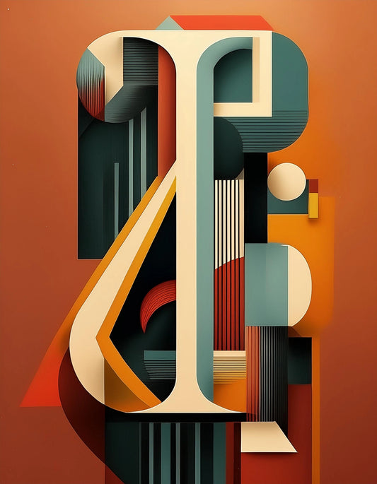 Asymmetrical Balance Design Wall Art