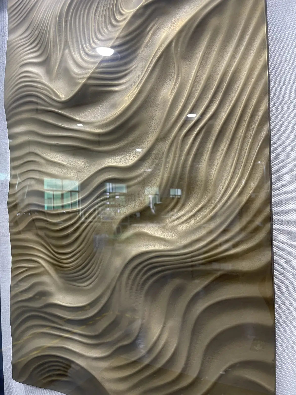Opaque Acrylic Abstract Wall Art Vertical Design | Art Smiley Decor UAE